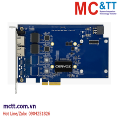 Card Pciex4 2 cổng Gigabit Ethernet Cervoz MEC-LAN-P002