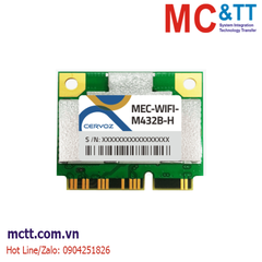 Card Wifi + Bluetooth 4.0 Mini Pcie 802.11 a/b/g/n/ac Cervoz MEC-WIFI-M432B-H