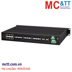Switch công nghiệp TSN Layer 3 với 4 cổng 10Gb SFP+ 24 cổng Gigabit SFP + 8 cổng Gigabit Ethernet Maiwe MISCOM8036TSN-4XGF-24GF-8GT