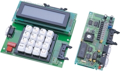 Màn hình LCD giao diện + bàn phím 4x4 kết nối PLC ICP DAS MMICON Starter Kit