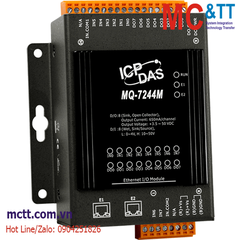 Module 2 cổng Ethernet MQTT 8 kênh DI + 8 kênh DO ICP DAS MQ-7244M CR