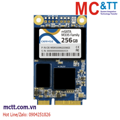 Ổ cứng SSD công nghiệp mSATA 32GB, 64GB, 128GB, 256GB SATA III MLC Cervoz M335