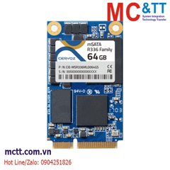 Ổ cứng SSD công nghiệp mSATA 16GB, 32GB, 64GB SATA III RO-MLC Cervoz R336