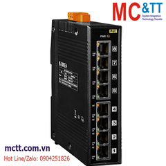 Switch công nghiệp 4 cổng Ethernet + 4 cổng PoE Ethernet ICP DAS NS-208PSE-4 CR