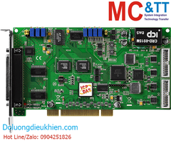 Card PCI 32 kênh AI 16 bits 100 kS/s + 2 kênh AO + 16 kênh DI/DO + 3 kênh Timer/Counter/Frequency ICP DAS PCI-1602U CR