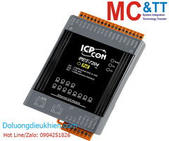 Module 2 cổng PoE Ethernet Modbus TCP 4 kênh AI + 4 kênh AO + 4 kênh DI ICP DAS PET-7204 CR