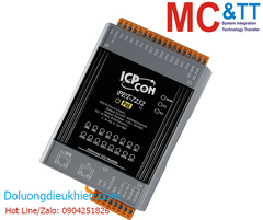 Module 2 cổng PoE Ethernet Modbus TCP 8 kênh DI + 8 kênh DO ICP DAS PET-7252 CR