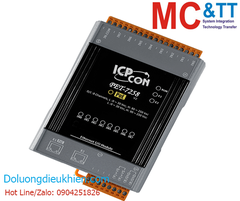 Module 2 cổng PoE Ethernet Modbus TCP 8 kênh AC/DC DI ICP DAS PET-7258 CR