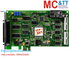 Card PCI Express 32 kênh đầu vào tương tự AI + 16 kênh đầu vào số DI + 16 kênh đầu ra số DO ICP DAS PEX-1002H CR