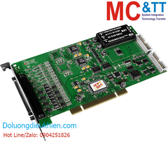 Card PCI 8 kênh đầu ra tương tự AO + 16 kênh vào/ra số DIO 5V/TTL + 3 kênh Timer/Counter/Frequency ICP DAS PISO-DA8U CR