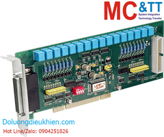 Card PCI 16 kênh đầu vào số DI + 16 kênh đầu ra Relay ICP DAS PISO-P16R16U CR
