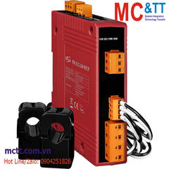 Thiết bị đo điện thông minh 1 pha 1P2W-2CT 200A Ethernet Modbus TCP ICP DAS PM-3112-240P-MTCP CR