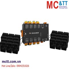 Thiết bị đo điện thông minh 3 pha 8 kênh hoặc 1 pha 24 kênh 400A EtherNet/IP ICP DAS PM-4324-400P-EIP CR
