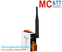 Module giám sát và điều khiển đèn tháp cảnh báo Modbus RTU/TCP + MQTT + Wi-Fi + 6 kênh DI + 1 kênh đầu ra Relay ICP DAS SL-P6R1-WF CR