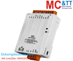 Module Ethernet Modbus TCP 2 kênh DI + 2 kênh Power Relay ICP DAS tET-P2R2 CR
