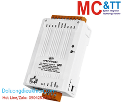 Module PoE Ethernet Modbus TCP 2 kênh DI + 1 kênh Power Relay ICP DAS tPET-PD2R1 CR