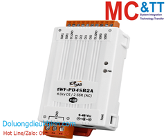 Module Wi-Fi Modbus TCP 4 kênh DI + 2 kênh AC SSR ICP DAS tWF-PD4SR2A CR