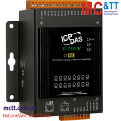 Module Ethernet OPC UA + MQTT 16 kênh đầu vào số DI ICP DAS U-7553M CR