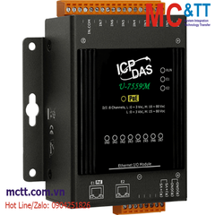 Module Ethernet OPC UA + MQTT 8 kênh đầu vào số AC/DC DI ICP DAS U-7559M CR