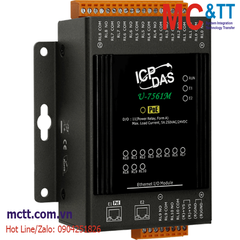 Module Ethernet OPC UA + MQTT 11 kênh Power Relay ICP DAS U-7561M CR