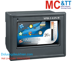 Màn hình cảm ứng HMI 4.3 inch 2xRS-232/485 Modbus RTU ICP DAS VPD-142N-H CR