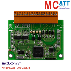 Card mở rộng 2 cổng RS-232 + 4 kênh DI + 4 kênh DO ICP DAS XW509 CR