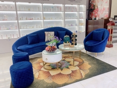 Bộ sofa ôm cua nỉ nhung