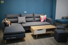 Sofa vải phòng khách mẫu 55