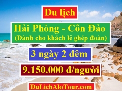 Tour du lịch Hải Phòng Côn Đảo, Tour Hải Phòng Côn Đảo 3 ngày 2 đêm