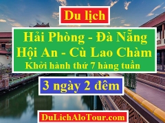 Tour du lịch Hải Phòng Đà Nẵng, tour Hải Phòng Đà Nẵng 3 ngày 2 đêm