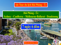 Alo Tour du lịch Hải Phòng Úc Sydney 7 ngày 6 đêm, Alo: 0934.217.166