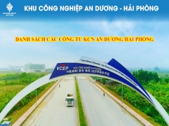 Danh sách các công ty KCN An Dương Hải Phòng