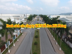 Danh sách các công ty KCN Đồ Sơn Hải Phòng