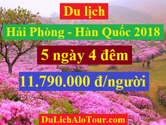 Tour du lịch Hải Phòng Hàn Quốc 2018, du lịch Hàn Quốc Seoul Nami