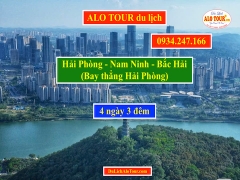 Tour du lịch Hải Phòng Nam Ninh Bắc Hải bay thẳng HP, Alo: 0934247166