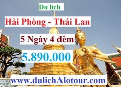 TOUR HẢI PHÒNG – THÁI LAN: BANGKOK - PATTAYA - ĐẢO SAN HÔ