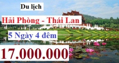 TOUR HẢI PHÒNG – THÁI LAN: BANGKOK - PHUKET (Vietnam Airline) (5 Ngày 4 đêm)