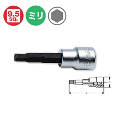 Lục giác khẩu 3/8 3010M