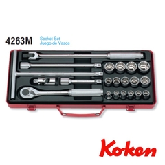 Bộ đầu khẩu Koken 1/2 inch 4263M