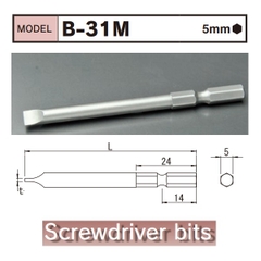 Đầu bits tô vít 2 cạnh B-31M