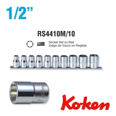 Bộ đầu khẩu 1/2 inch Koken RS4410M/10