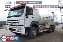 Xe trộn bê tông XCMG 10M3 xe cơ sở SINOTRUK