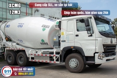 Xe trộn bê tông XCMG 12M3 xe cơ sở SINOTRUK