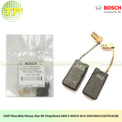 Chổi Than Máy Khoan, Đục Bê Tông Bosch GBH 5-40D/8-45 D, GSH 500/5 (1617014138) - Chính Hãng Chổi Than Máy Khoan, Đục Bê Tông Bosch GBH 5-40D/8-45 D, GSH 500/5 (1617014138) - Chính Hãng