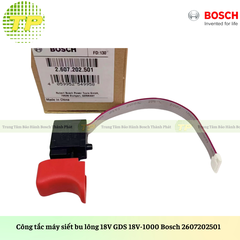 Công tắc máy siết bu lông Bosch 18V GDS 18V-1000 (2607202501) Công tắc máy siết bu lông Bosch 18V GDS 18V-1000 (2607202501)