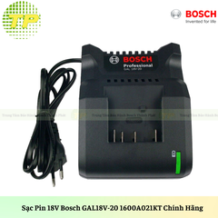 Sạc Pin 18V Bosch GAL18V-20 1600A021KT Chính Hãng Sạc Pin 18V Bosch GAL18V-20 1600A021KT Chính Hãng