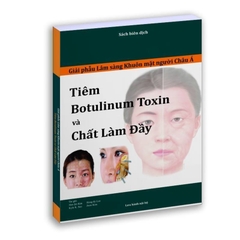 Sách Giải phẫu lâm sàng khuôn mặt người châu Á để tiêm Botulinum Toxin và Chất làm đầy
