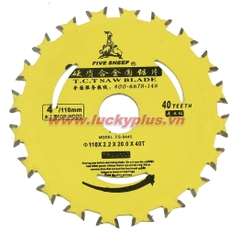 Lưỡi cắt nhôm FiveSheep 4'x40 100mm
