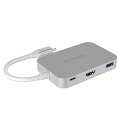 Dodocool DC30S - Hub USB-C 7 trong 1, hỗ trợ stream 4k UHD, thiết bị không thể thiếu cho Macbook