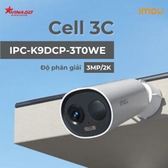 IMOU CELL 3C 3MP - CAMERA NGOÀI TRỜI - IPC-K9DCP-3T0WE - PIN 5000MAH KÉO DÀI 120 NGÀY
